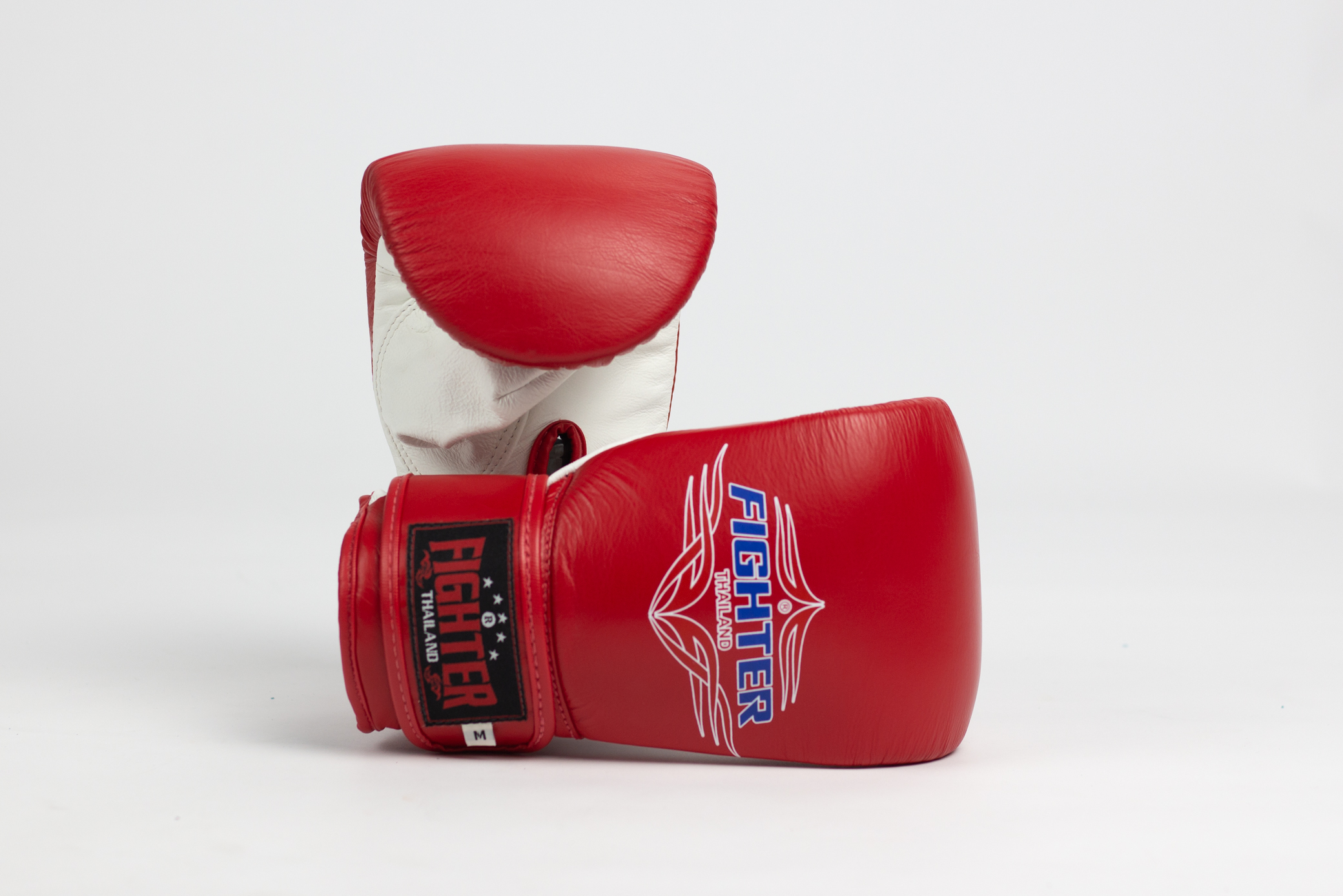 แบ็คชกนิ้วเต็ม&nbsp;หน้าน้ำเงินหลังขาว