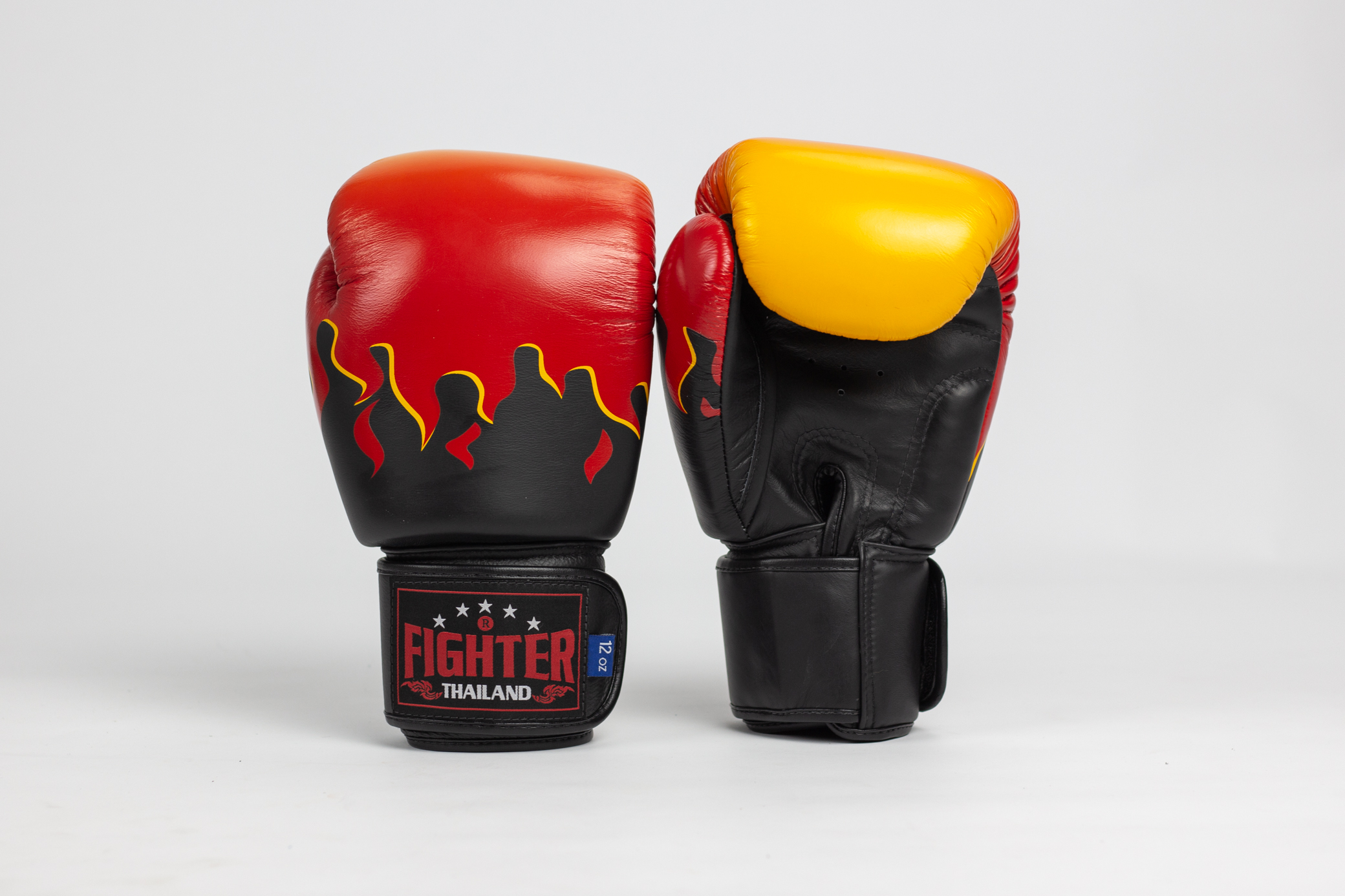 Boxing Gloves Velcro Blaze-Black 8 Oz