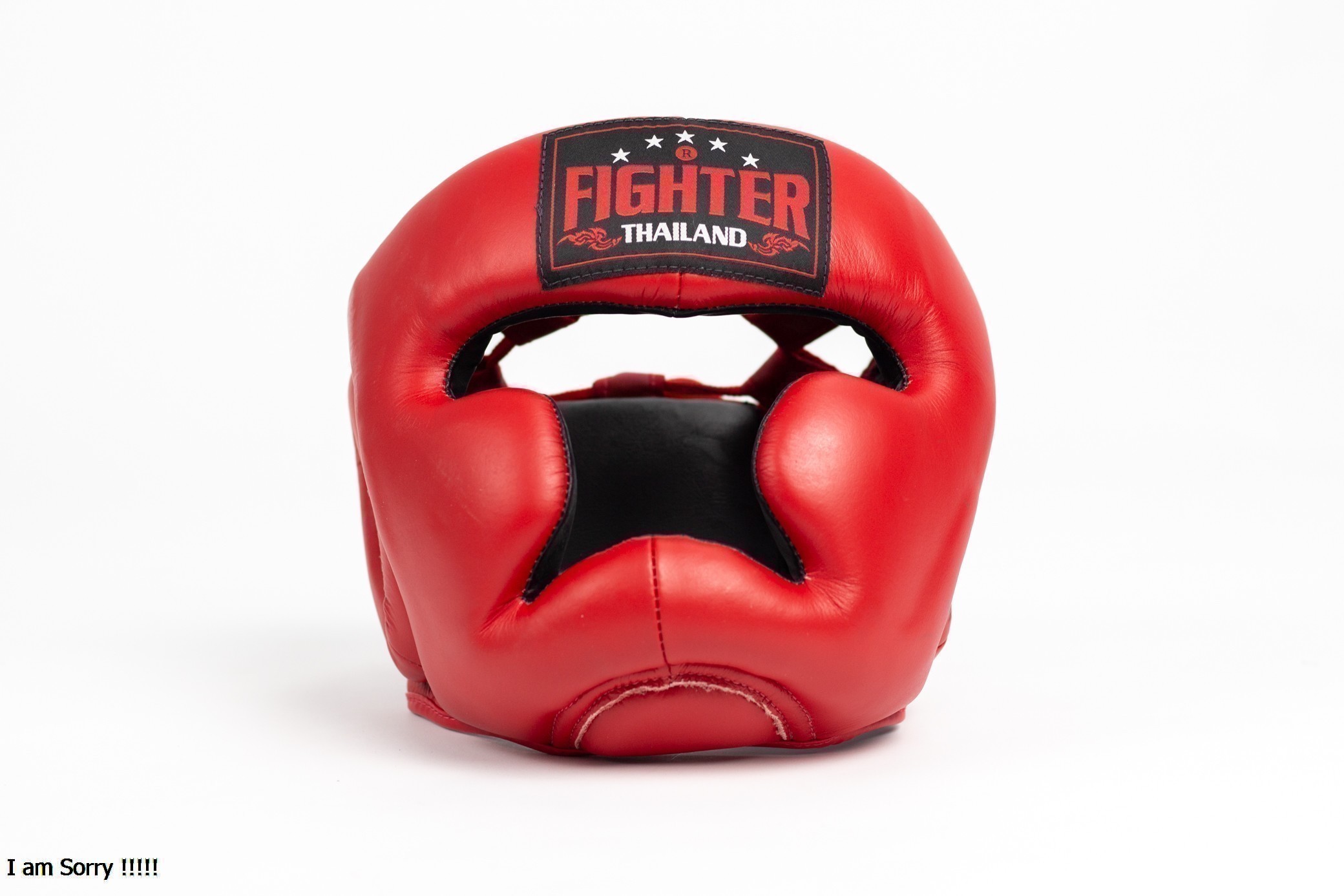 FighterThailand Head Guard Genuine Leather